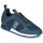 Sapatos Sapatilhas Emporio Armani Flip EA7 BLACK&WHITE LACES U Azul