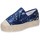 Sapatos Mulher Mocassins Francescomilano BS75 Azul