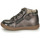 Sapatos Rapariga Sapatilhas de cano-alto GBB FAMIA Cinza / Prata