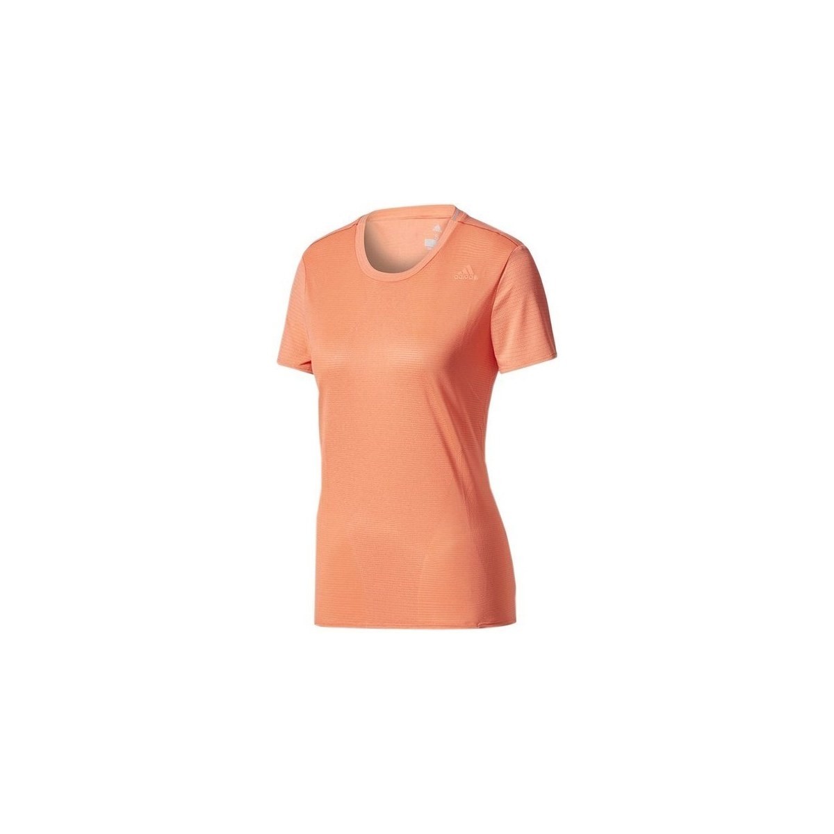 Textil Mulher T-Shirt mangas curtas adidas Originals SN SS Tee W Vermelho, Cor de laranja