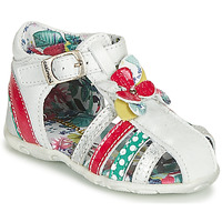 Sapatos Rapariga Sandálias Catimini PERSAN Branco / Multicolor