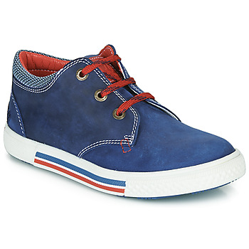 Sapatos Rapaz Sapatilhas Catimini PALETTE Azul / Vermelho