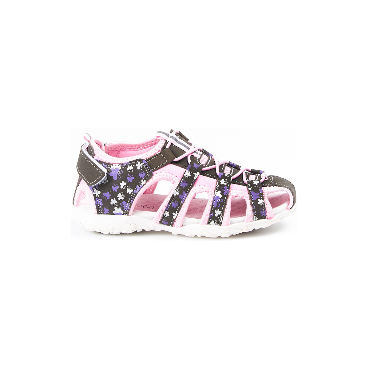 Sapatos Criança Sandálias Huran Sandalias  400121 Gris-Rosa Cinza