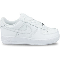 Sapatos Rapaz Sapatilhas Nike Air Force 1 Junior Blanc Branco
