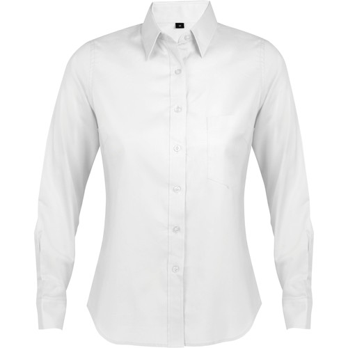 Textil Mulher camisas Sols BUSINESS WOMEN Branco