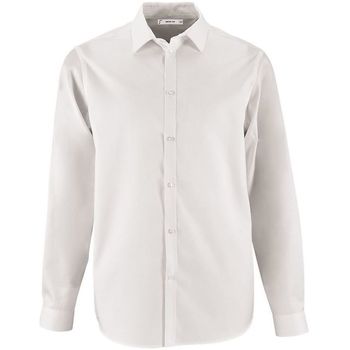Textil Homem Camisas mangas comprida Sols BRODY WORKER MEN Blanco