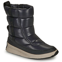 Sapatos Mulher Botas de neve Sorel OUT N ABOUT PUFFY MID Preto