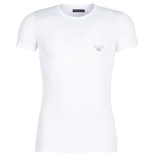 Textil Homem T-Shirt mangas curtas Emporio armani gio CC716-111035-00010 Branco