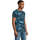Textil Homem T-Shirt watercolour-print curtas Sols CAMOUFLAGE DESIGN MEN Azul