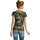 Textil Mulher T-Shirt Hooded mangas curtas Sols CAMOUFLAGE DESIGN WOMEN Cinza