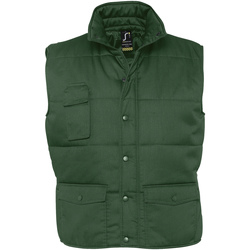 Textil Homem Casacos  Sols EQUINOX-CHALECO DE TRABAJO de 6 bolsillos Verde