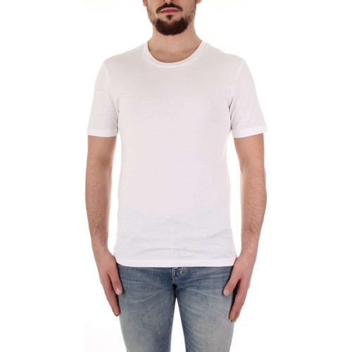 Textil Homem T-shirt t-shirt mangas compridas Selected 16057141 Branco
