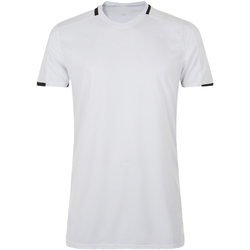 Textil Homem T-Shirt mangas curtas Sols CLASSICO SPORT Branco