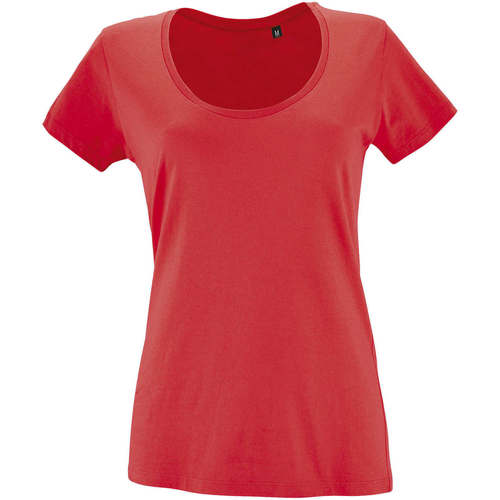 Textil Mulher T-shirts e Pólos Sols METROPOLITAN CITY GIRL Vermelho