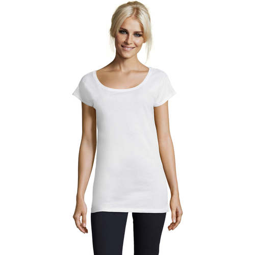 Textil Mulher Jane - Camiseta Mujer Sin Sols MARYLIN STYLE KIMONO Branco
