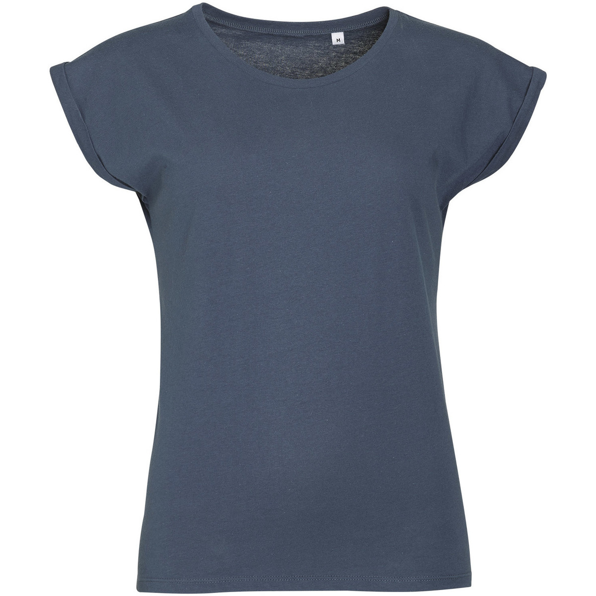 Textil Mulher T-Shirt mangas curtas Sols MELBA TROPICAL GIRL-CAMISETA MUJER - Mangas enrolladas Azul