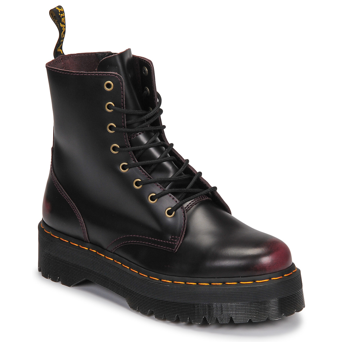 Sapatos Mulher Botas baixas Dr. Martens JADON ARCADIA Vermelho