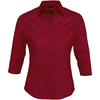 Textil Mulher camisas Sols EFFECT ELEGANT Vermelho
