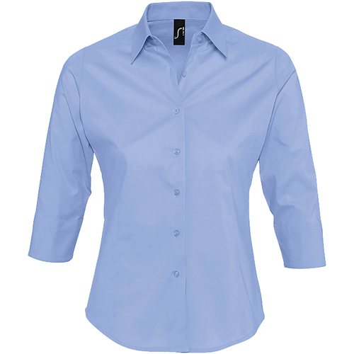 Textil Mulher camisas Sols EFFECT ELEGANT Azul
