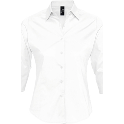 Textil Mulher camisas Sols EFFECT ELEGANT Blanco
