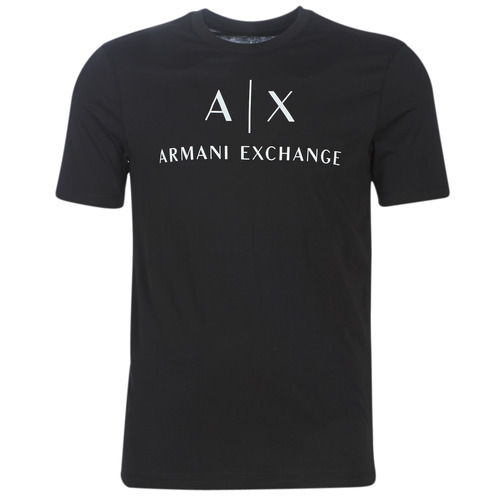 Textil Homem T-Shirt mangas curtas Armani Exchange 8NZTCJ Preto