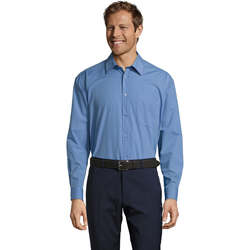 Textil Homem Camisas mangas comprida Sols BALTIMORE FASHION WORK Azul