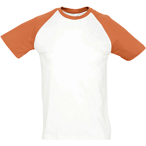 Textil Homem T-Shirt mangas curtas Sols FUNKY CASUAL MEN-CAMISETA HOMBRE BICOLOR de algodón Multicolor
