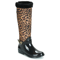 Sapatos Mulher Mocassins & Sapato de vela Guess CICELY Preto / Leopardo