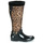Sapatos Mulher Botas de borracha Guess CICELY Preto / Leopardo