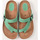 Sapatos Mulher Sapatos & Richelieu Interbios Sandalias  7119 Verde Verde