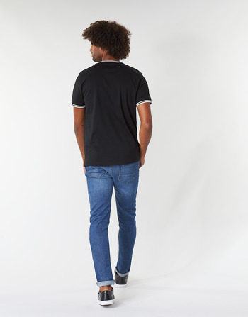 Fred Perry TWIN TIPPED T-SHIRT Preto