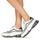 Sapatos Mulher Sapatilhas Bronx BUBBLY Branco / Preto