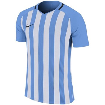 Textil Homem T-Shirt mangas curtas Nike Ermel Striped Division Jersey Iii Azul, Branco