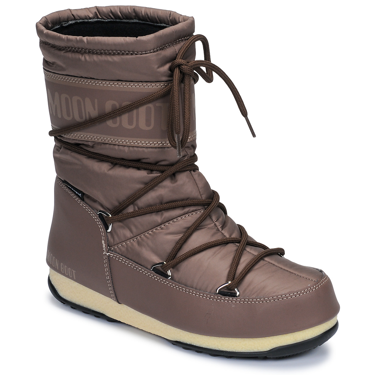 Sapatos Mulher Subscribe to Sneaker Freaker and well send you every magazine MOON BOOT MID NYLON WP Castanho