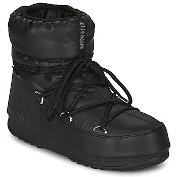 Sapatos Mulher Botas de neve Moon Boot MOON BOOT LOW NYLON WP 2 Preto
