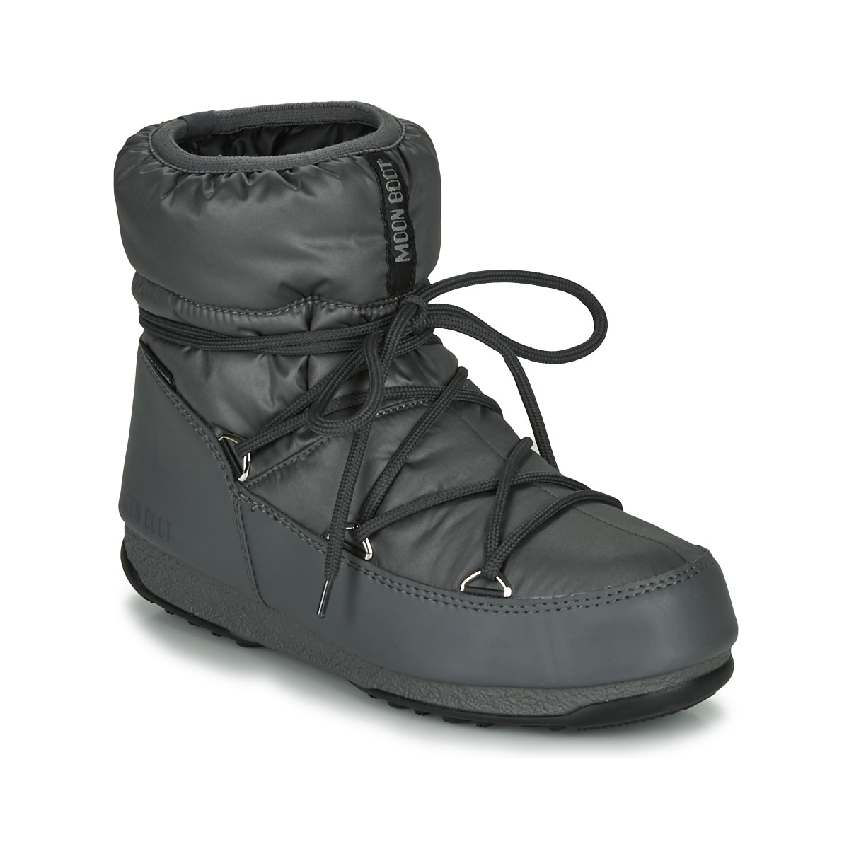 Sapatos Mulher Botas de neve Moon Boot MOON BOOT LOW NYLON WP 2 Cinza