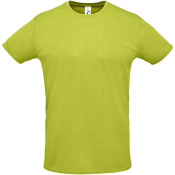 Textil Boy Crew Neck Long Sleeve Knitted Sweat Shirt Sols SPRINT SPORTS Verde