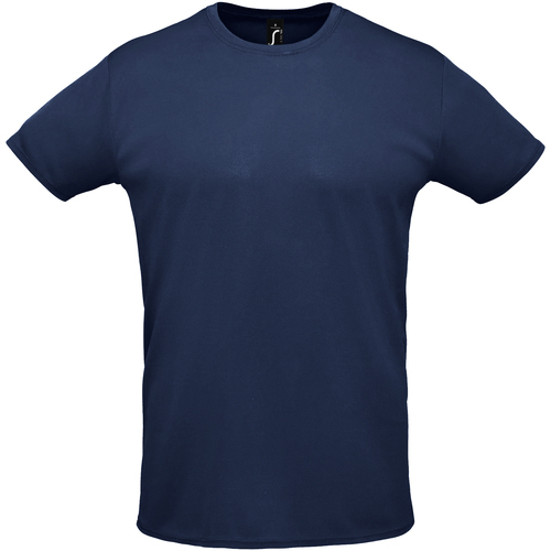 Textil T-Shirt mangas curtas Sols SPRINT SPORTS Azul