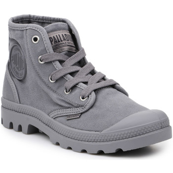 Sapatos Homem Sapatilhas de cano-alto Palladium Manufacture Lifestyle shoes  US Pampa Hi Titanium 92352-011-M grey