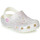 Sapatos Criança Tamancos Crocs Rose CLASSIC GLITTER CLOG K Branco