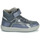 Sapatos Rapaz Sapatilhas de cano-alto Geox J ARZACH BOY Azul / Cinza