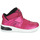 Sapatos Rapariga Sapatilhas de cano-alto Geox J XLED GIRL Rosa / Rosa fúchia  / Preto