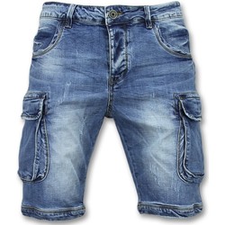 Textil Homem Shorts / Bermudas Enos 90142115 Azul
