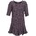 Textil Mulher Vestidos curtos mede-se horizontalmente debaixo dos braços, ao nível dos peitorais BOETICO Preto / Violeta