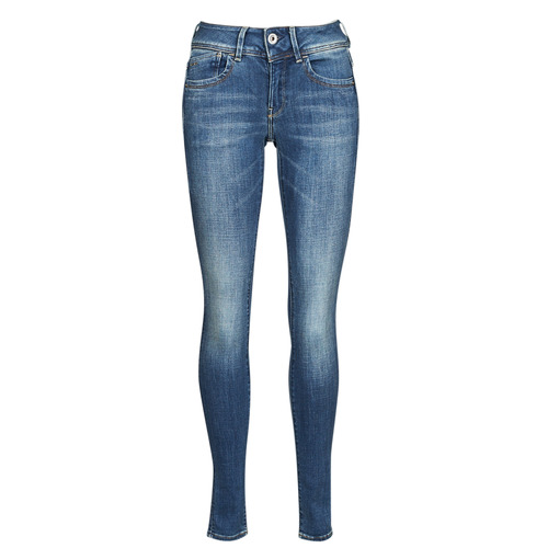 Textil Mulher Gangas Skinny G-Star Raw Pull on shorts with smocked elastic waistband Azul / Azul