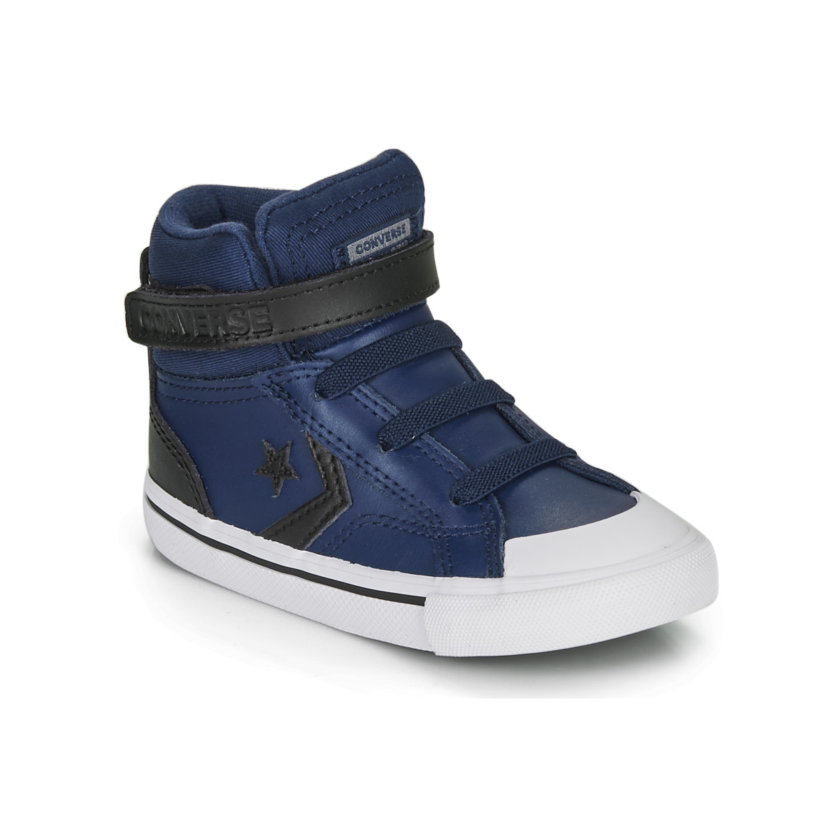 Sapatos Criança Sapatilhas de cano-alto Converse PRO BLAZE STRAP MARTIAN LEATHER HI Azul / Preto