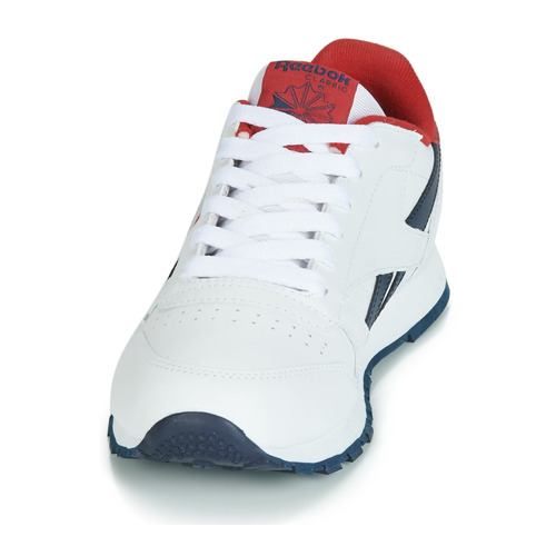 Reebok Classic CLASSIC LEATHER J Branco / Vermelho