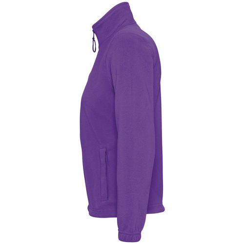 Sols NORTH WOMENN-CHAQUETA POLAR MUJER CON CREMALLERA Violeta