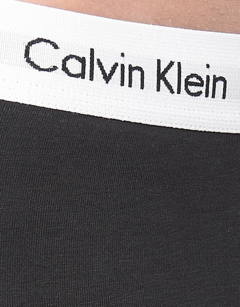 Calvin Klein Jeans COTTON STRECH LOW RISE TRUNK X 3 Preto