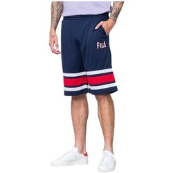 Textil Homem Shorts / Bermudas Fila Short  Parker bleu marine/rouge